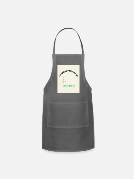 Palastin - Adjustable Apron - charcoal