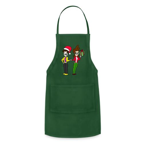 Coll and Dersy Holiday Duo - Adjustable Apron