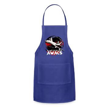 NATO E-3A Sentry AWACS Airborne Warning and - Adjustable Apron - royal blue - Front - Julia (174cm)