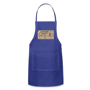 Daisy Jones and The Six Concert Ticket - Adjustable Apron - royal blue - Front - Julia (174cm)