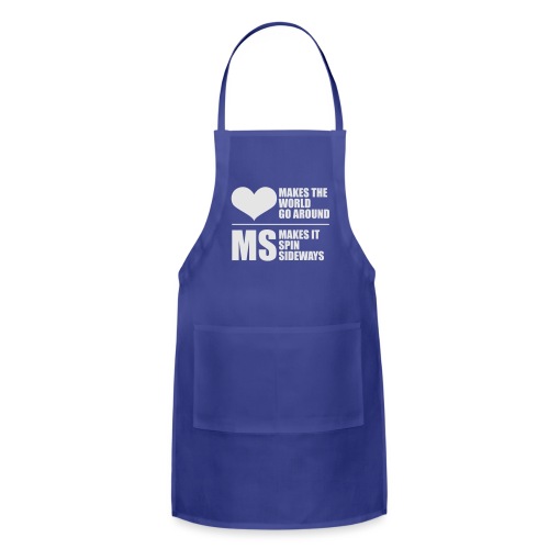 MS Makes the World spin - Adjustable Apron