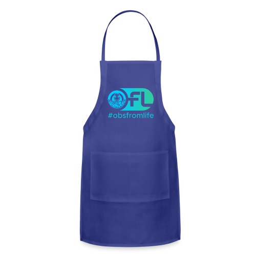 Observations from Life Logo with Hashtag - Adjustable Apron
