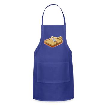 cutting board - Adjustable Apron - royal blue - Front - Julia (174cm)