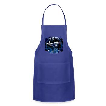Convair B-58 Hustler – Supersonic Cold War Bomber - Adjustable Apron - royal blue - Front - Julia (174cm)