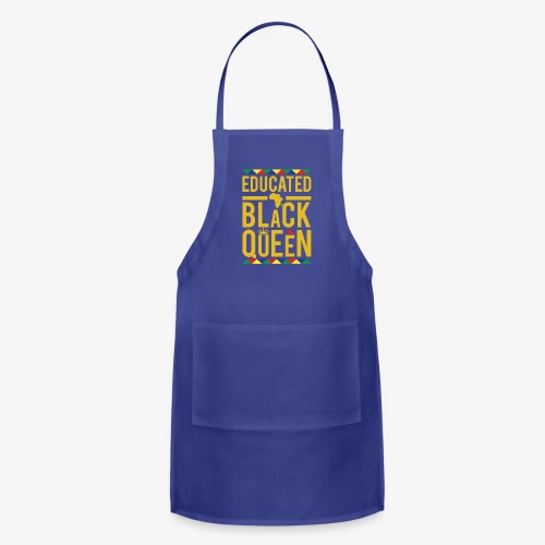 Educated Black Queen - Adjustable Apron