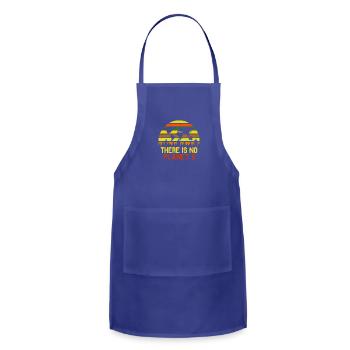 Earth There Men s Planet - Adjustable Apron - royal blue - Front - Julia (174cm)