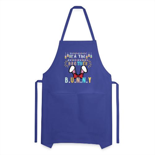 I'm The Brother Bunny Matching Family Easter Eggs - Adjustable Apron