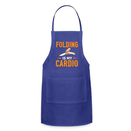 Folding Is My Cardio Knife Shirt – Funny EDC - Adjustable Apron