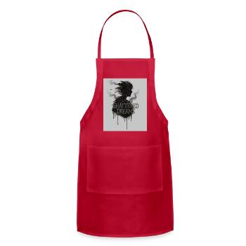 Shattered Dreams Silhouette - Adjustable Apron - red - Front - Julia (174cm)