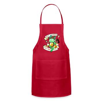 Dice Goblin D20 Hoarder - Adjustable Apron - red - Front - Julia (174cm)