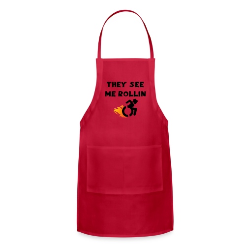 They see me rollin, for wheelchair users, rollers - Adjustable Apron