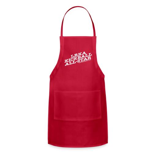 All Star White - Adjustable Apron