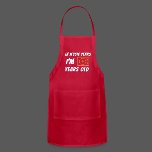 In Music Years I'm - Record Player - Adjustable Apron
