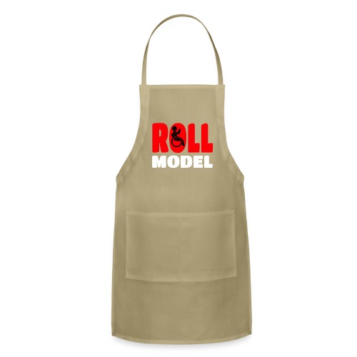 This wheelchair user is also a roll model - Adjustable Apron