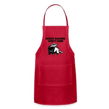 Honey Badger - Adjustable Apron - red - Front - Julia (174cm)