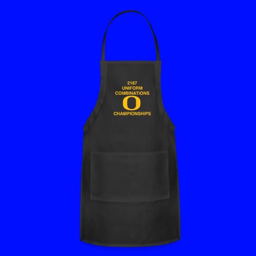 2187 UNIFORM COMBINATIONS O CHAMPIONSHIPS - Adjustable Apron
