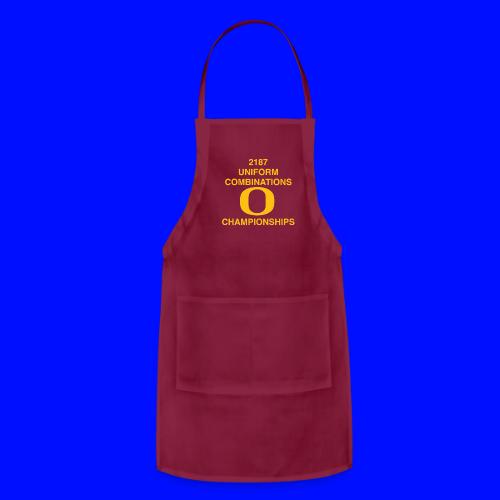 2187 UNIFORM COMBINATIONS O CHAMPIONSHIPS - Adjustable Apron