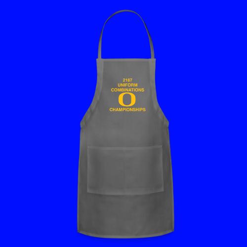 2187 UNIFORM COMBINATIONS O CHAMPIONSHIPS - Adjustable Apron