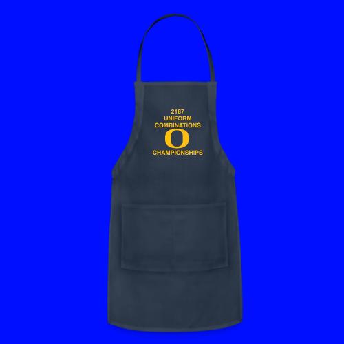 2187 UNIFORM COMBINATIONS O CHAMPIONSHIPS - Adjustable Apron