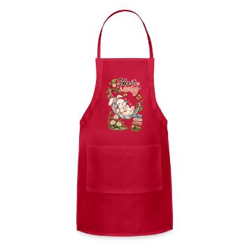 Take It Easy Bunny Hammock - Adjustable Apron - red - Front - Julia (174cm)