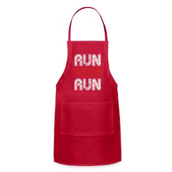 Run Five Run Umbrella Academy - Adjustable Apron - red - Front - Julia (174cm)