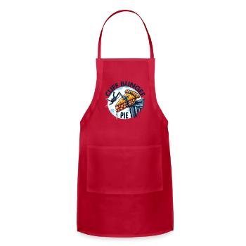 Pie Bungee Jumping Thrills - Adjustable Apron - red - Front - Julia (174cm)