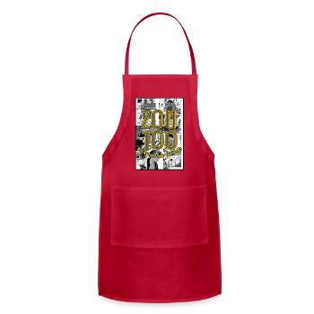 ZOM 100 Bucket List of the Dead - Adjustable Apron - red - Front - Julia (174cm)