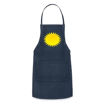 sun - Adjustable Apron - navy - Front - Julia (174cm)
