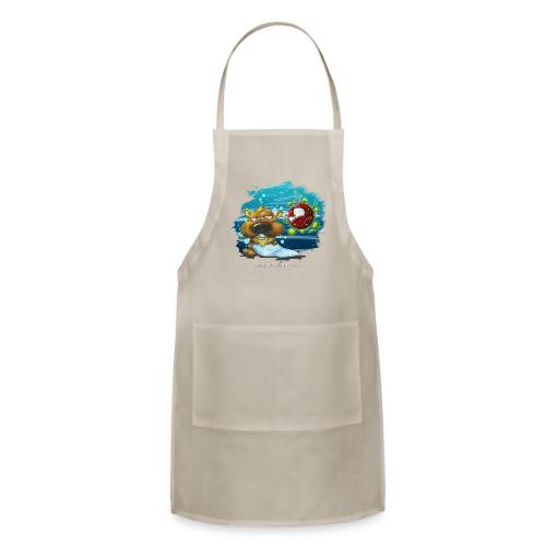 the tragic of life - Adjustable Apron