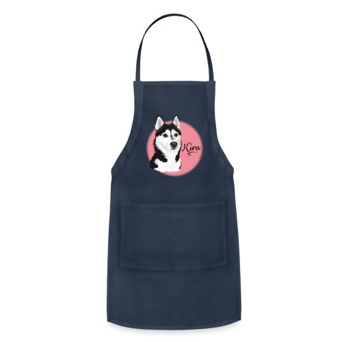 Kira the Husky from Gone to the Snow Dogs - Adjustable Apron