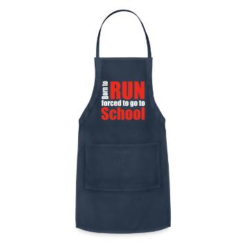 running - Adjustable Apron - navy - Front - Julia (174cm)