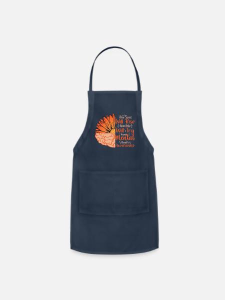 Mental health - Adjustable Apron - navy