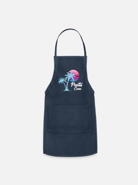 Punta Cana Dainty Beach - Adjustable Apron - navy