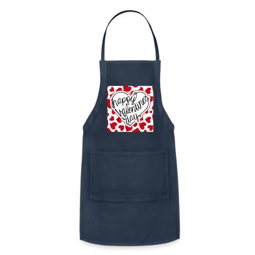 Valentine's Day Designs, February 14, Love Friends - Adjustable Apron