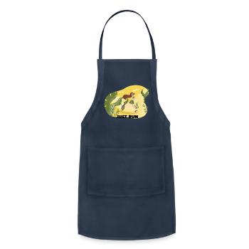 Just Run - Adjustable Apron - navy - Front - Julia (174cm)