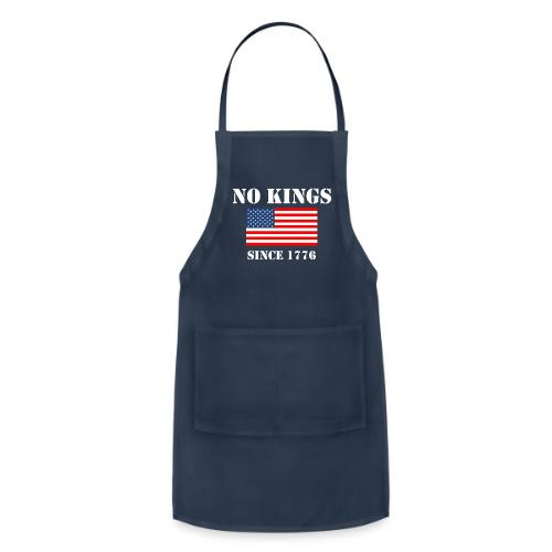 NO KINGS Since 1776 - Adjustable Apron