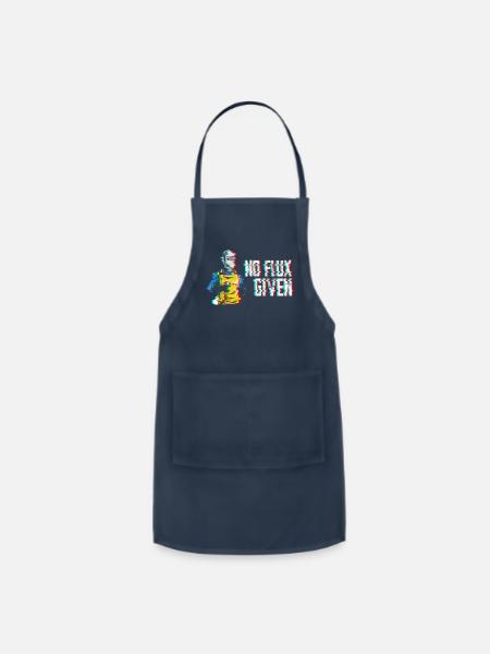 No Flux Given - Adjustable Apron - navy