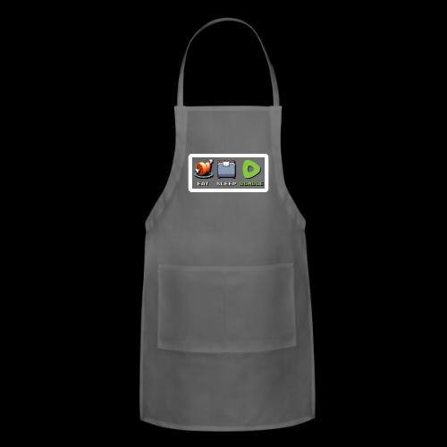 Eat Sleep Rumble merch - Adjustable Apron