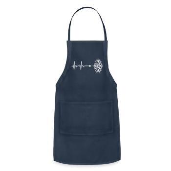 Dart Dart Player Dart Board - Adjustable Apron - navy - Front - Julia (174cm)