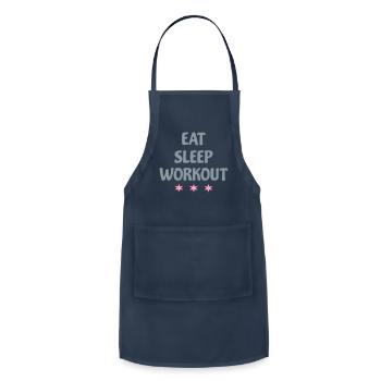 fitness - Adjustable Apron - navy - Front - Julia (174cm)