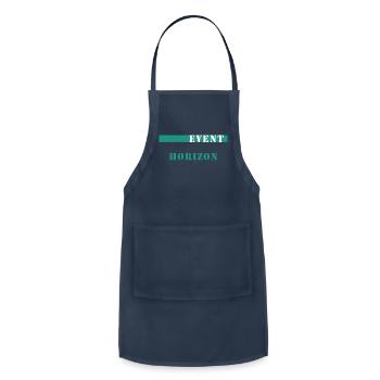 Event Horizon - Adjustable Apron - navy - Front - Julia (174cm)