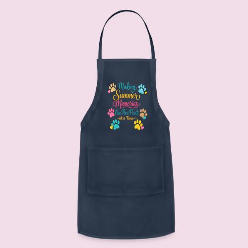 Making Summer Memories One Paw Print at a Time - Adjustable Apron