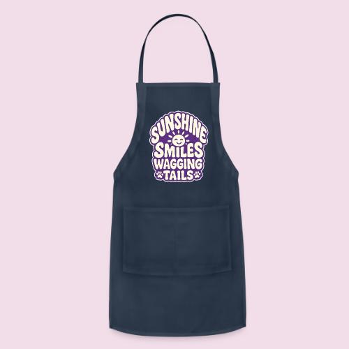 Sunshine Smiles Wagging Tails - Adjustable Apron
