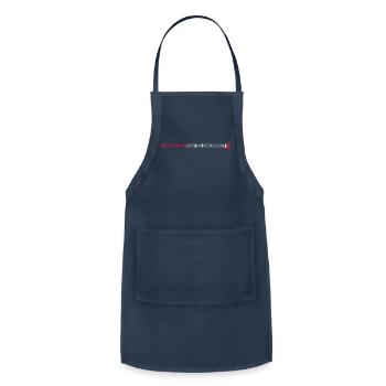 run better than government - Adjustable Apron - navy - Front - Julia (174cm)