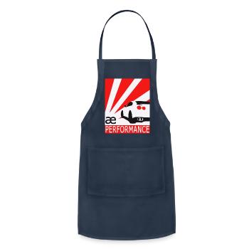 ae performance - Adjustable Apron - navy - Front - Julia (174cm)