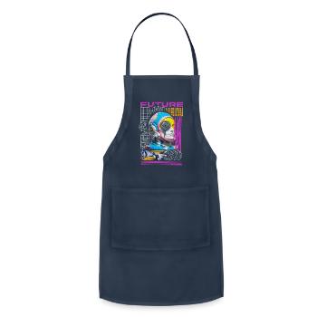 Future Vision - Adjustable Apron - navy - Front - Julia (174cm)