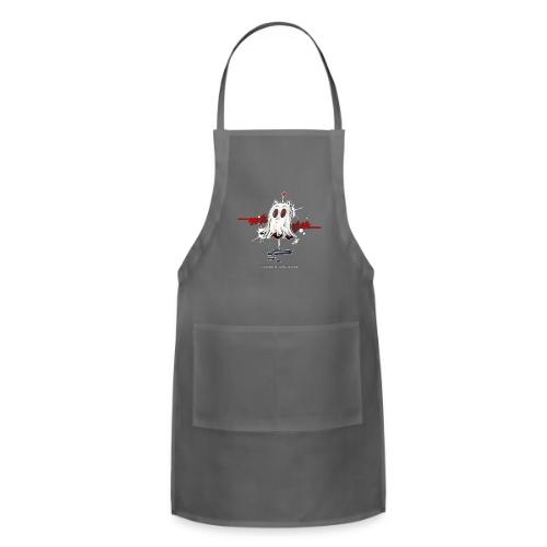 catghost in love - Adjustable Apron