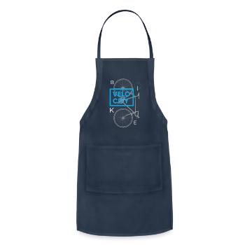 Simply Bicycle - Adjustable Apron - navy - Front - Julia (174cm)
