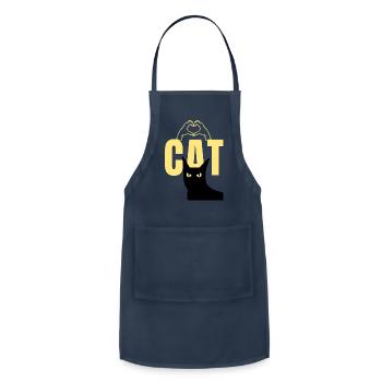 CAT - Adjustable Apron - navy - Front - Julia (174cm)