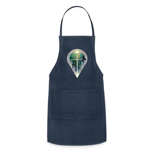 Easter Grace Cascades Vine T Shirt, Renewal Gift - Adjustable Apron